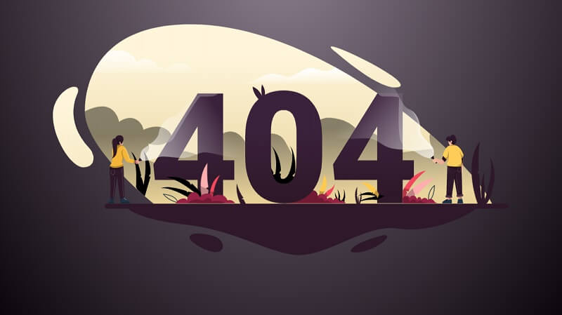 404 Error Page By Swarup