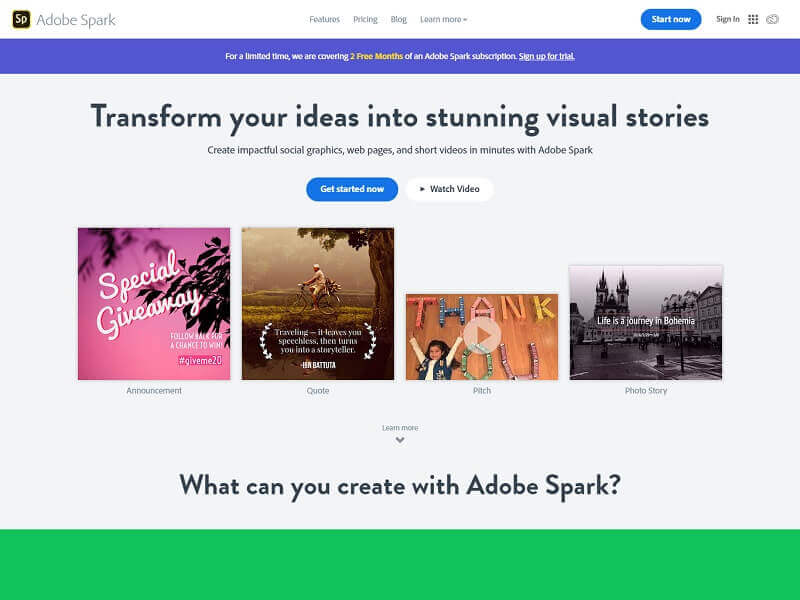 Adobe Spark