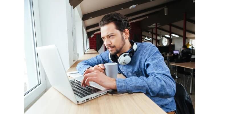 Man With Laptop