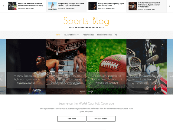 Sports Blog